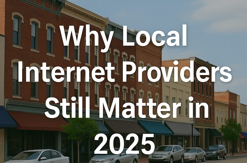 Why Local Internet Providers Still Matter in 2025
