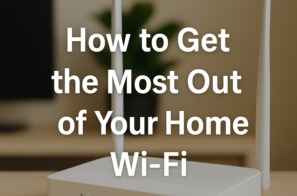 How to Get the Most Out of Your Home Wi-Fi